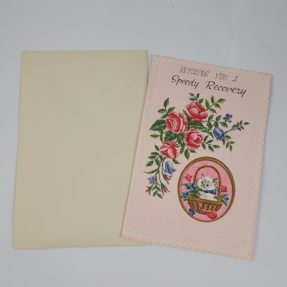 Vintage Greeting Card "Get well Soon" set of 15 - Picture 9 of 11